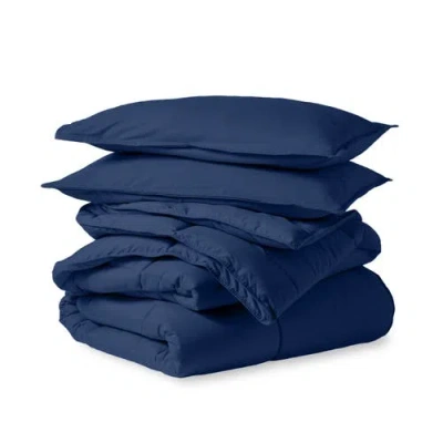 Bare Home All-season Down Alternative Comforter Set In Blue