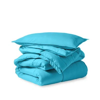 Bare Home All-season Down Alternative Comforter Set In Blue