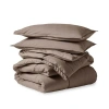 Bare Home All-season Down Alternative Comforter Set In Brown