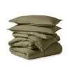 Bare Home All-season Down Alternative Comforter Set In Green
