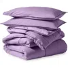 Bare Home All-season Down Alternative Comforter Set In Purple