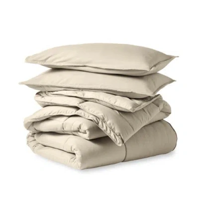 Bare Home All-season Down Alternative Comforter Set In Neutral