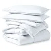 Bare Home All-season Down Alternative Comforter Set In White