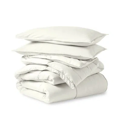 Bare Home All-season Down Alternative Comforter Set In White