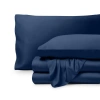 Bare Home Cooling Rayon Sheet Set In Blue