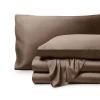 Bare Home Cooling Rayon Sheet Set In Brown