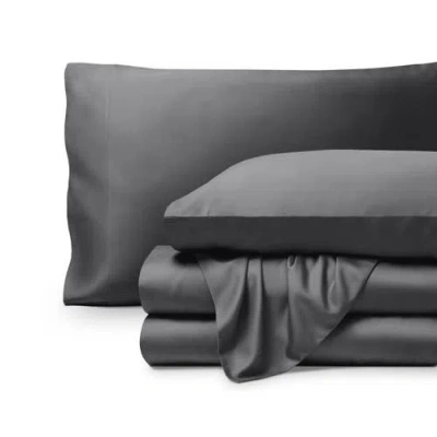 Bare Home Cooling Rayon Sheet Set In Gray