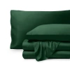 Bare Home Cooling Rayon Sheet Set In Green