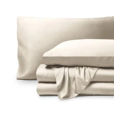 Bare Home Cooling Rayon Sheet Set In Sand