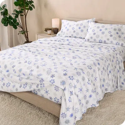 Bare Home Cotton Flannel Winter Sheet Set In White