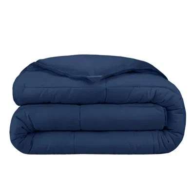 Bare Home Down Alternative Comforter Duvet Insert In Dark Blue