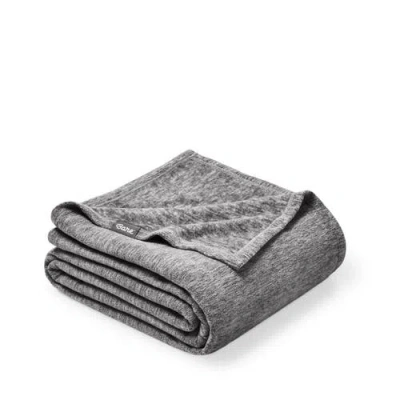 Bare Home Lightweight Polar Fleece Blanket In Gray