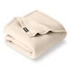Bare Home Lightweight Polar Fleece Blanket In Nude