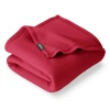 Bare Home Lightweight Polar Fleece Blanket In Red