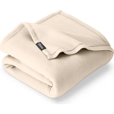Bare Home Lightweight Polar Fleece Throw Blanket In Neutral