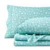 Bare Home Microfiber Sheet Set In Snowdrift