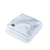 Bare Home Microplush Fleece Throw Blanket In Blue