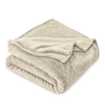 Bare Home Microplush Fleece Throw Blanket In Multi