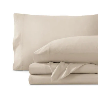 Bare Home Organic Cotton Jersey Sheet Set In Neutral