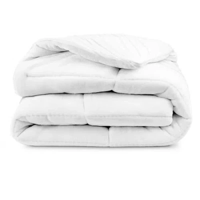 Bare Home Pillow-top Reversible Mattress Pad In White