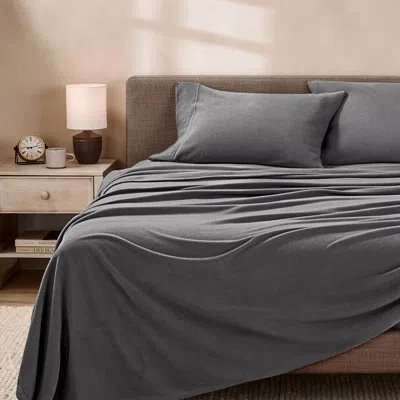 Bare Home Premium Ultra Soft Polar Fleece Sheet Set In Gray