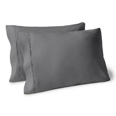 Bare Home Soft Microfiber Pillowcase Set In Grey
