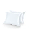 Bare Home Soft Poly Satin Pillowcase Set In White