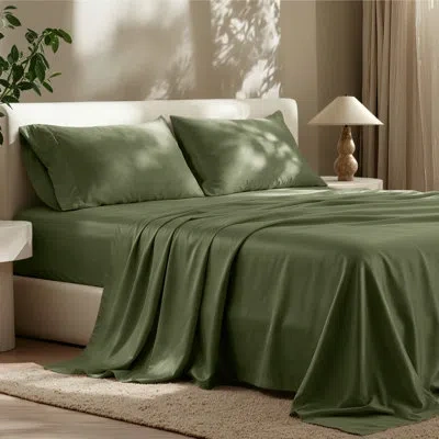 Bare Home Tencel Guest Room Sheet Set Case Pack In Cypress
