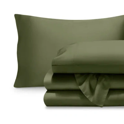 Bare Home Tencel Lyocell Sheet Set In Green