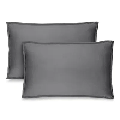 Bare Home Ultra-soft Pillow Sham Set In Gray