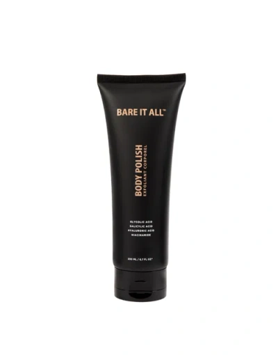 Bare It All Body Polish Dual Action Gel Exfoliator In Transparent