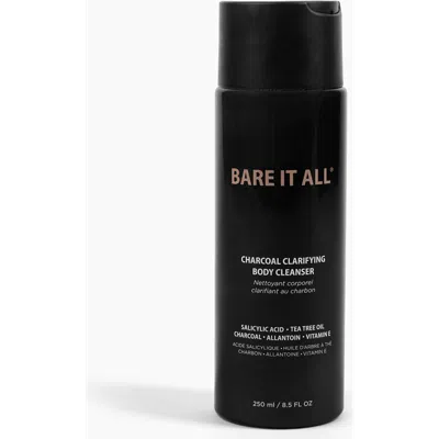 Bare It All Charcoal Clarifying Body Cleanser In Transparent
