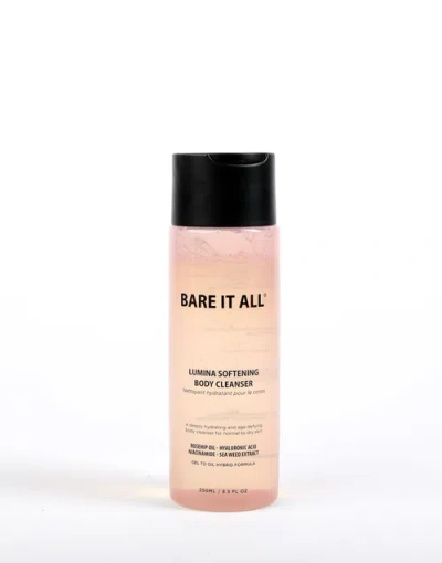 Bare It All Lumina Softening Hydrating Body Cleanser In Transparent