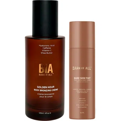 Bare It All The Bare Skin Golden Hour Duo In Transparent