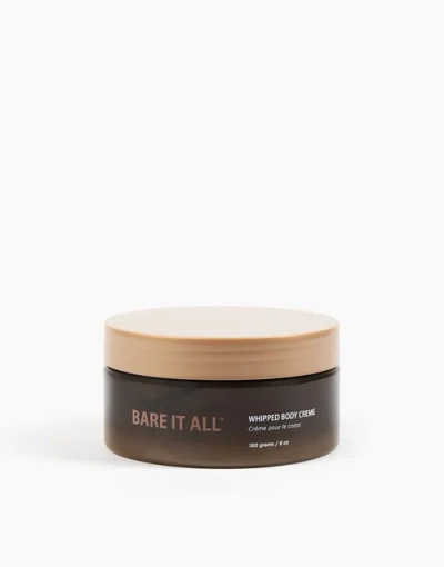 Bare It All Whipped Body Crème In Transparent