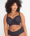 Bare Longline Smooth T-shirt Bra In Black