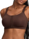 Bare The Wire-free Posture Back Bra In Coffee Bean