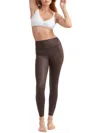 Bare High-shine High-rise Leggings In White