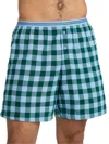 Bare Women's The Cozy Brushed Cotton Boxer In Blue