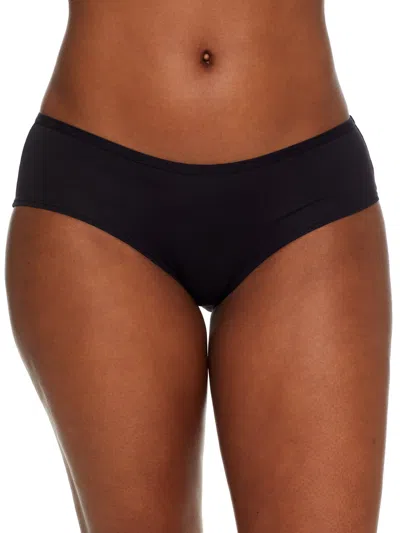Bare Women's The Easy Everyday Cotton Cheeky Bikini In Black