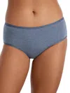 Bare The Easy Everyday Cotton Hipster In Blue Heather