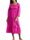 Bare The Elegant Satin Nightgown In Pink