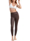 Bare High-shine High-rise Leggings In Multi