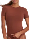 Bare The Smoothing Seamless T-shirt In Brown