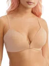Bare Women's The Wire-free Front Close Bra In Beige