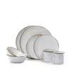 Barebones Living 16-piece Enamelware Set In Eggshell
