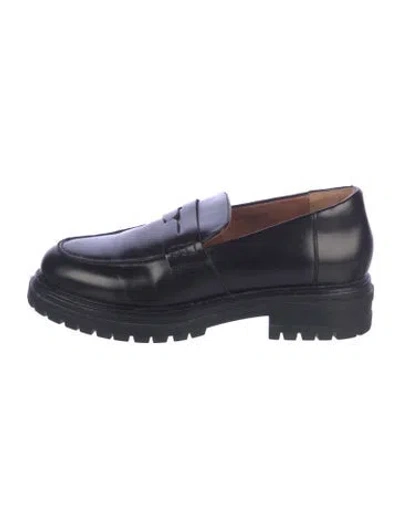 Pre-owned Bared Footwear Leather Loafers In Blue