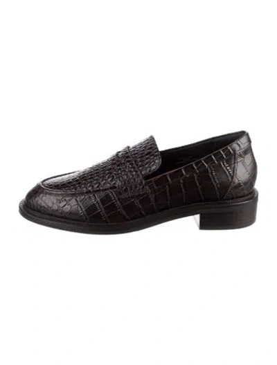 Pre-owned Bared Footwear Leather Loafers In Brown