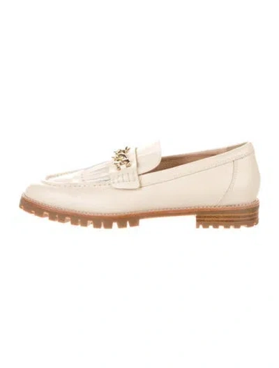 Pre-owned Bared Footwear Leather Loafers In Neutral