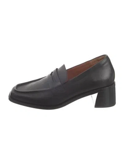 Pre-owned Bared Footwear Leather Pumps In Black